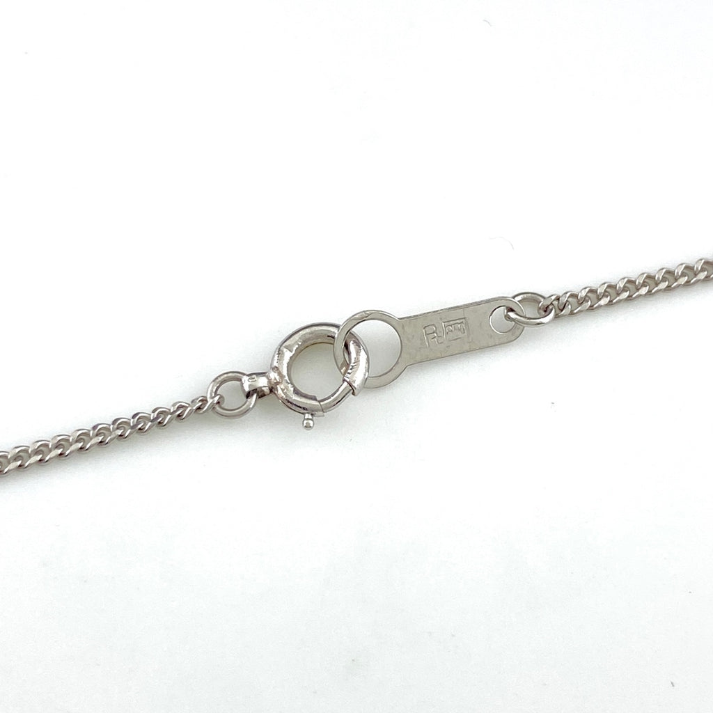 約39cm メレダイヤ ネックレス プラチナ ペンダント Pt900 Pt850 ダイヤモンド レディース 【中古】nbjwl