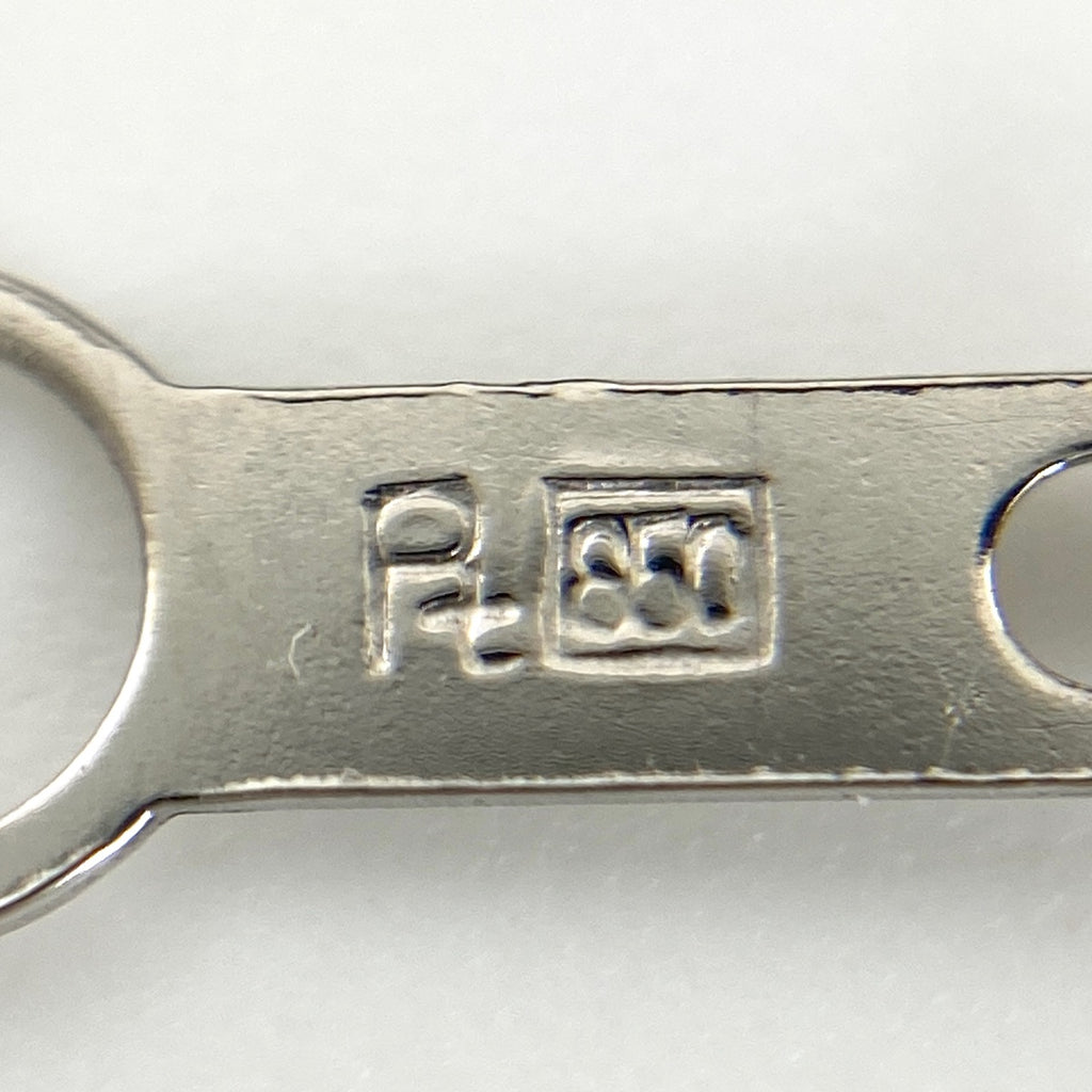 約39cm メレダイヤ ネックレス プラチナ ペンダント Pt900 Pt850 ダイヤモンド レディース 【中古】nbjwl