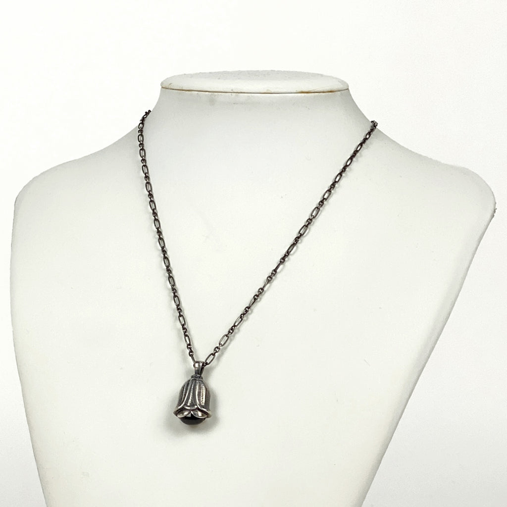 ジョージジェンセン デザイン ネックレス 2007 ガーネット ネックレス シルバー925 シルバー レディース 【中古】bracc