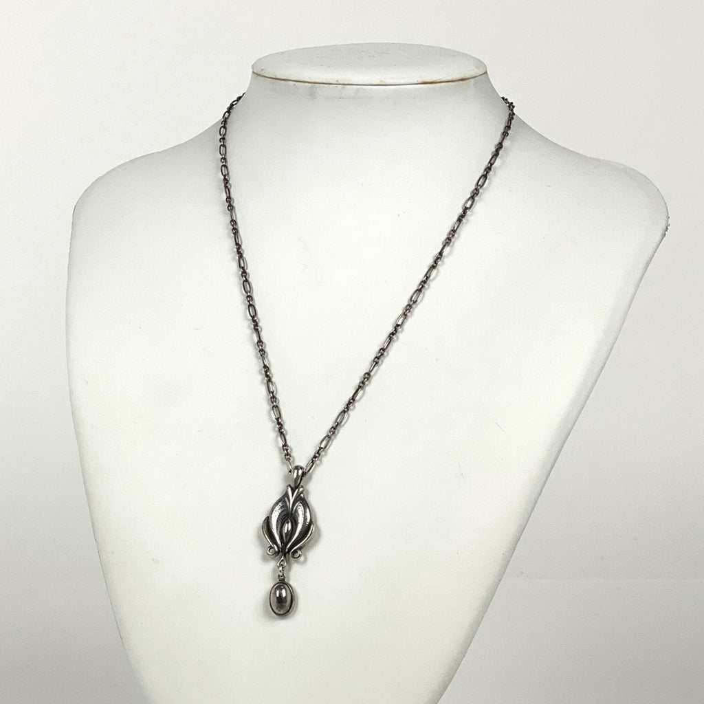 ジョージジェンセン デザイン ネックレス 2012 ネックレス シルバー925 シルバー レディース 【中古】bracc