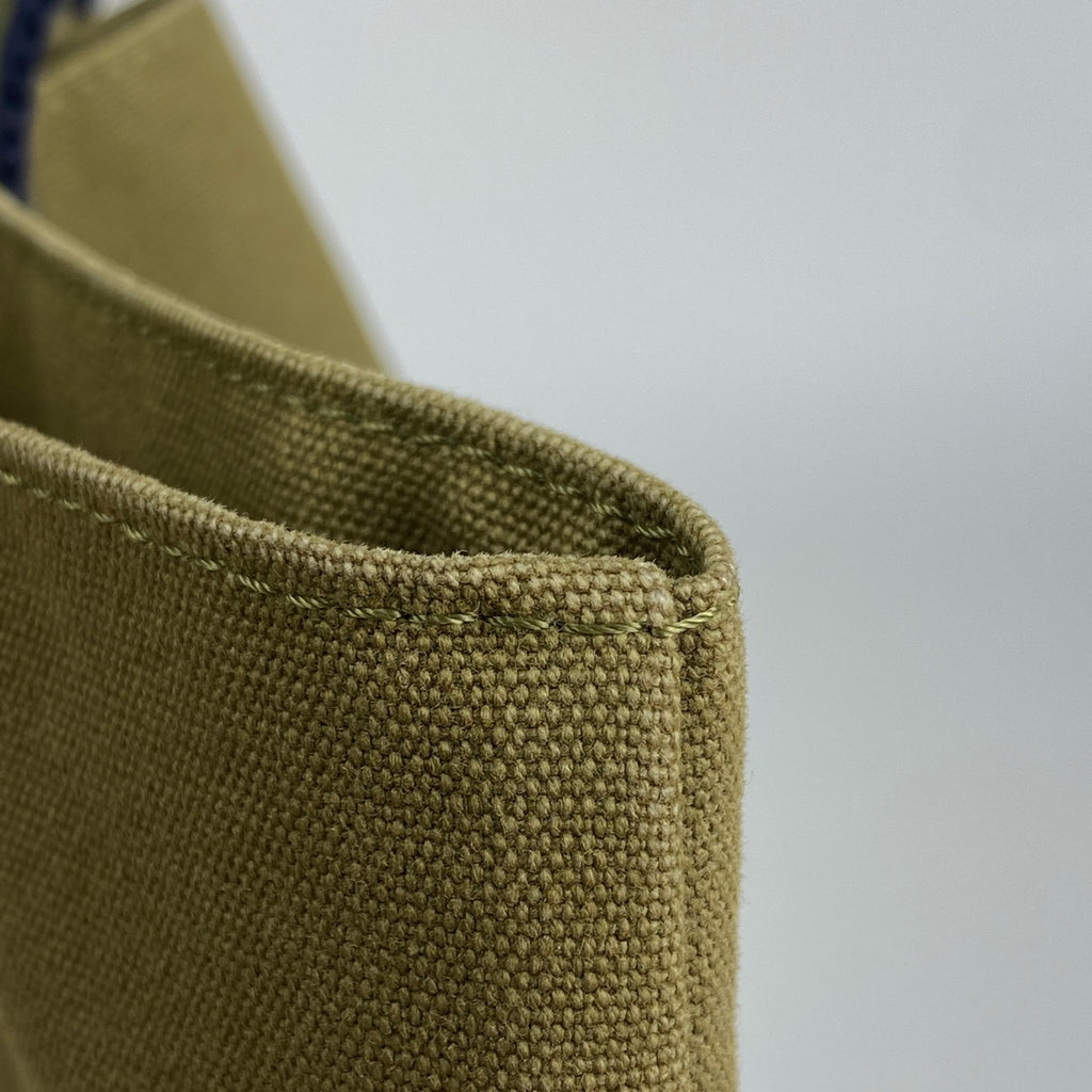 エルメス フールトゥ カバス ハンドバッグ トートバッグ キャンバス カーキ レディース 【中古】brbag