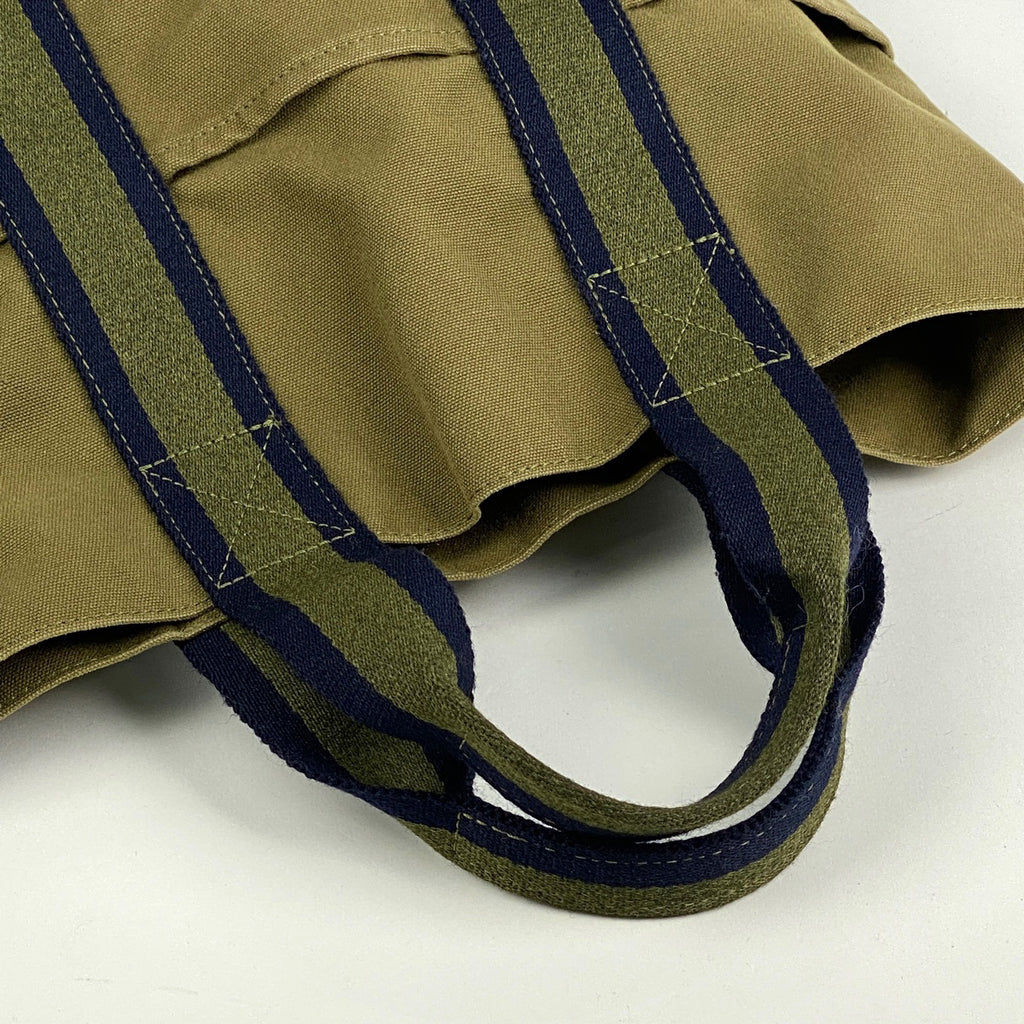 エルメス フールトゥ カバス ハンドバッグ トートバッグ キャンバス カーキ レディース 【中古】brbag