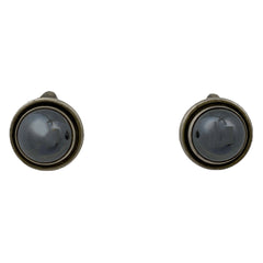 ジョージジェンセン ラウンド イヤリング ヘマタイト 86D イヤリング シルバー925 シルバー レディース 【中古】bracc