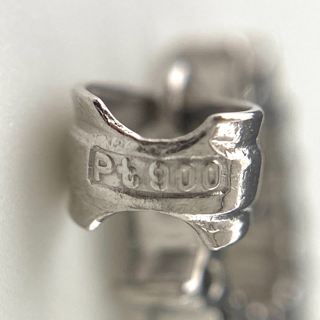 ハートモチーフ ペンダントトップ プラチナ メレダイヤ ペンダントトップ Pt900 ダイヤモンド レディース 【中古】nbjwl