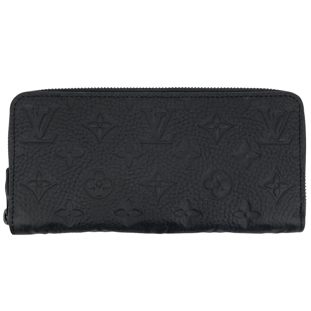 ルイ・ヴィトン ジッピーウォレット ホリゾンタル ラウンドファスナー モノグラム 長財布 トリヨン ノワール(ブラック) M11721 レディース 【中古】brbag