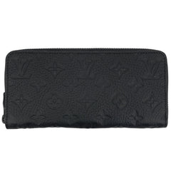 ルイ・ヴィトン ジッピーウォレット ホリゾンタル ラウンドファスナー モノグラム 長財布 トリヨン ノワール(ブラック) M11721 レディース 【中古】brbag