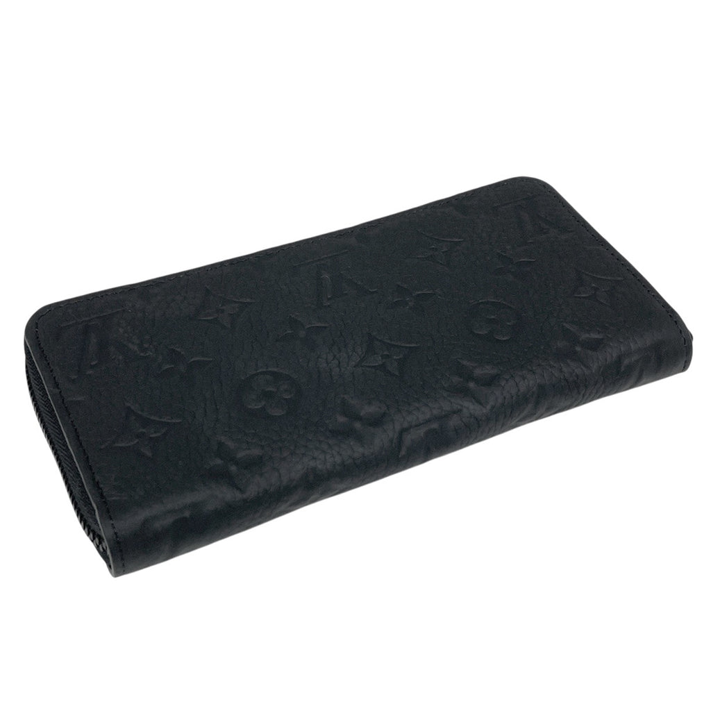 ルイ・ヴィトン ジッピーウォレット ホリゾンタル ラウンドファスナー モノグラム 長財布 トリヨン ノワール(ブラック) M11721 レディース 【中古】brbag