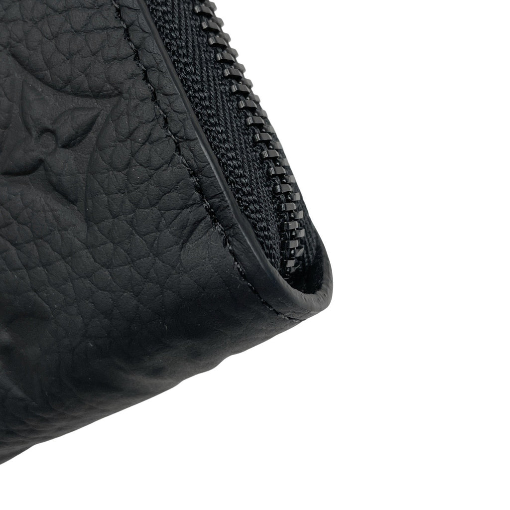 ルイ・ヴィトン ジッピーウォレット ホリゾンタル ラウンドファスナー モノグラム 長財布 トリヨン ノワール(ブラック) M11721 レディース 【中古】brbag