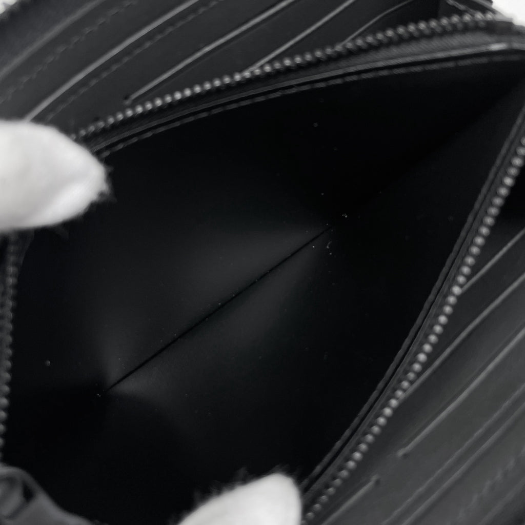 ルイ・ヴィトン ジッピーウォレット ホリゾンタル ラウンドファスナー モノグラム 長財布 トリヨン ノワール(ブラック) M11721 レディース 【中古】brbag