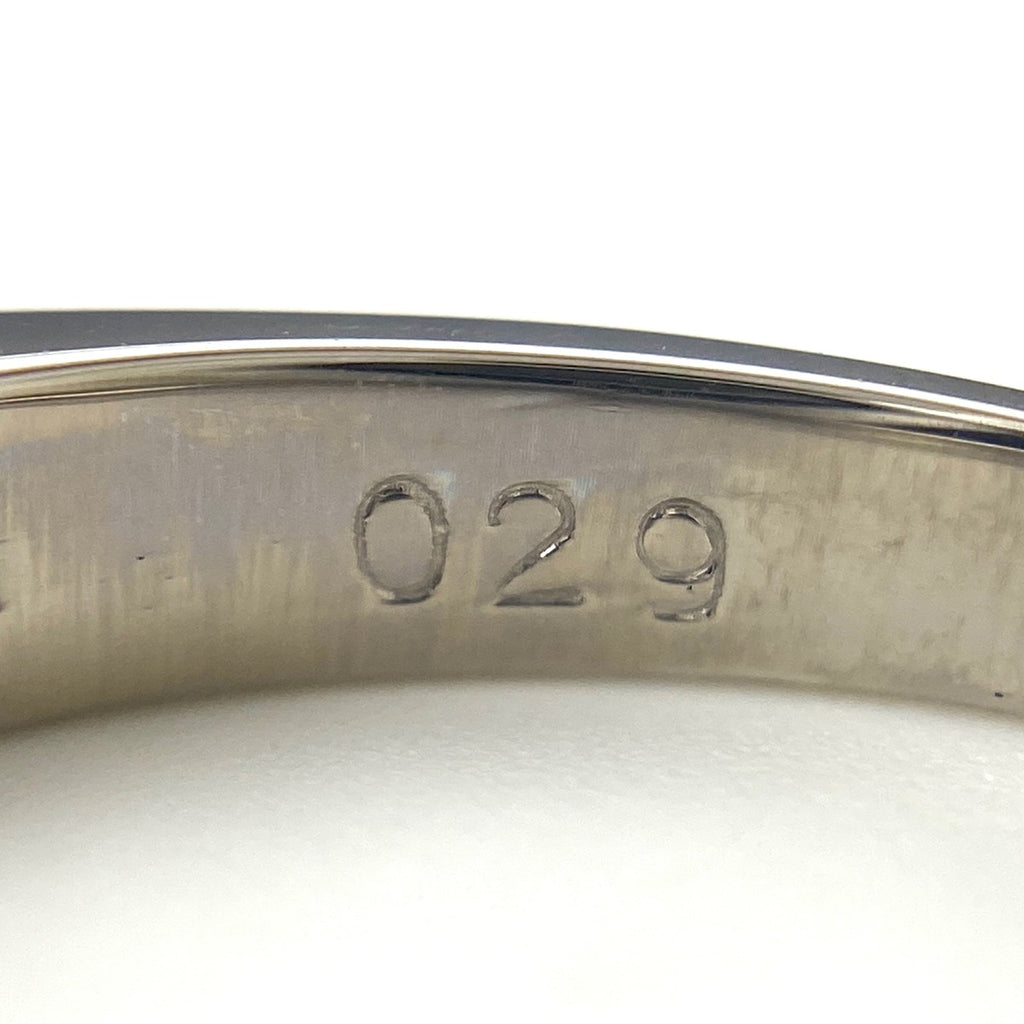 メレダイヤ デザインリング プラチナ 指輪 リング 16号 Pt900 ダイヤモンド レディース 【中古】nbjwl