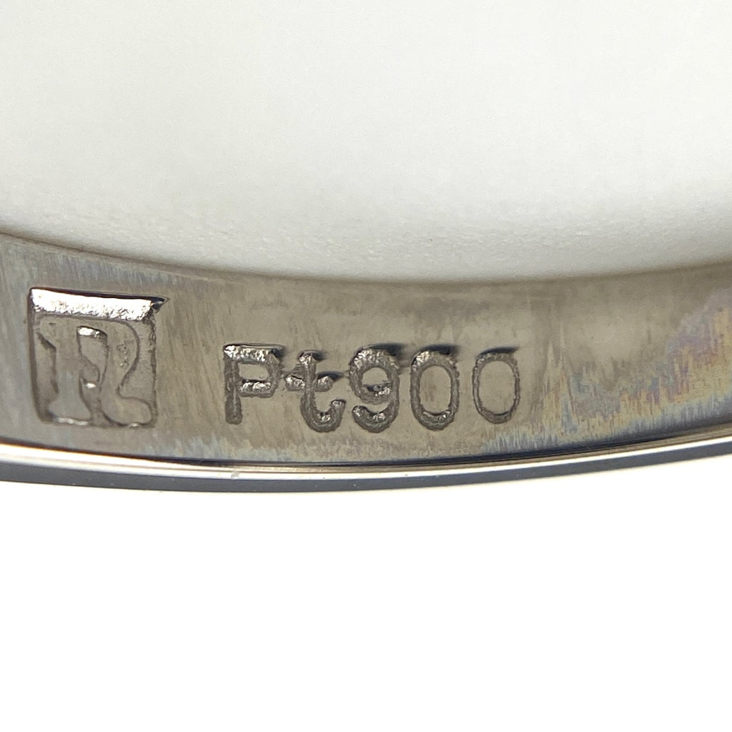 メレダイヤ デザインリング プラチナ 指輪 リング 16号 Pt900 ダイヤモンド レディース 【中古】nbjwl