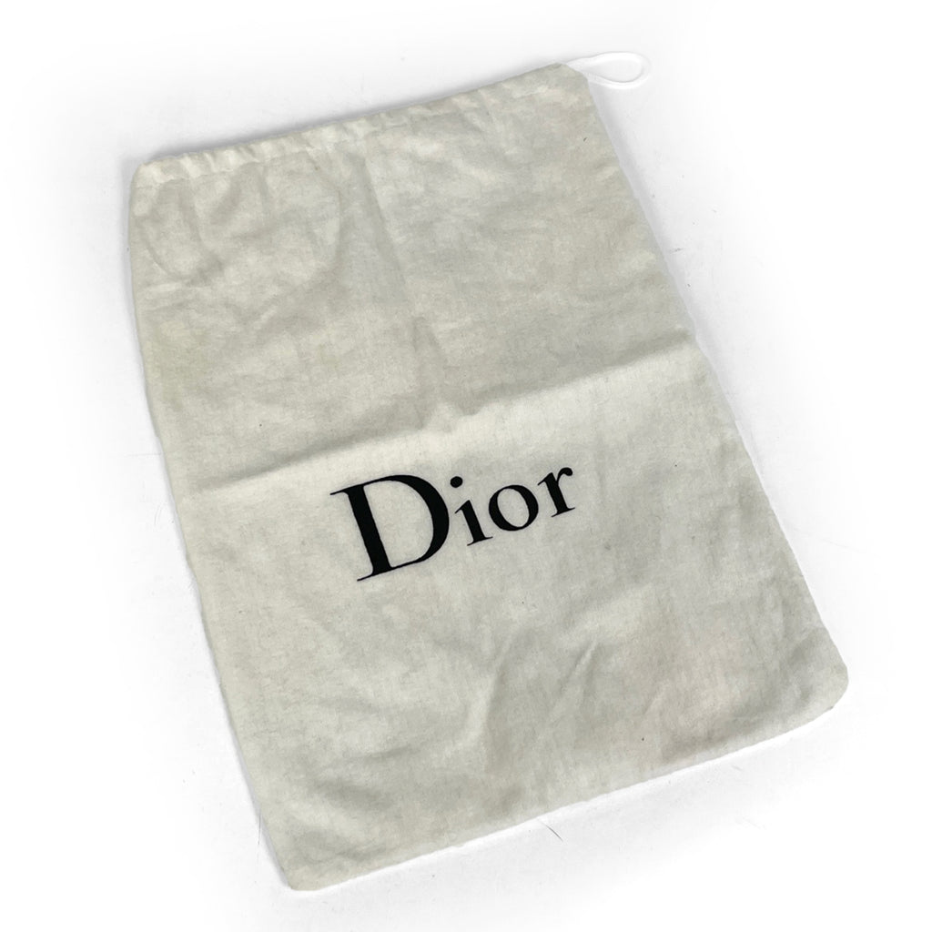 クリスチャンディオール ロゴ パンプス フラットシューズ バレエシューズ 靴 パンプス ファブリック ベージュ レディース 【中古】brbag