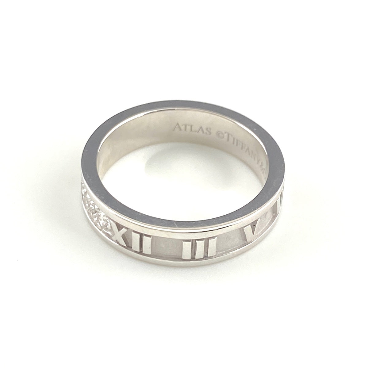 バイセル公式】ティファニー アトラス リング WG ホワイトゴールド