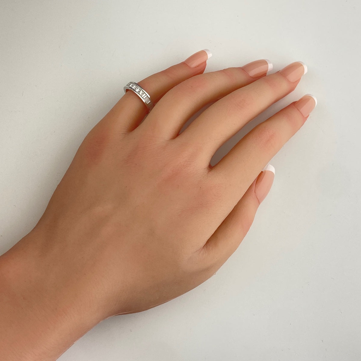 バイセル公式】ティファニー アトラス リング WG ホワイトゴールド