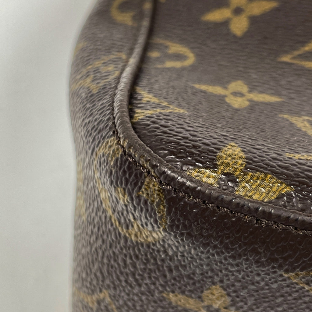 ルイ・ヴィトン ルーピング MM 肩掛け ワンショルダー ショルダーバッグ モノグラム ブラウン M51146 レディース 【中古】brbag