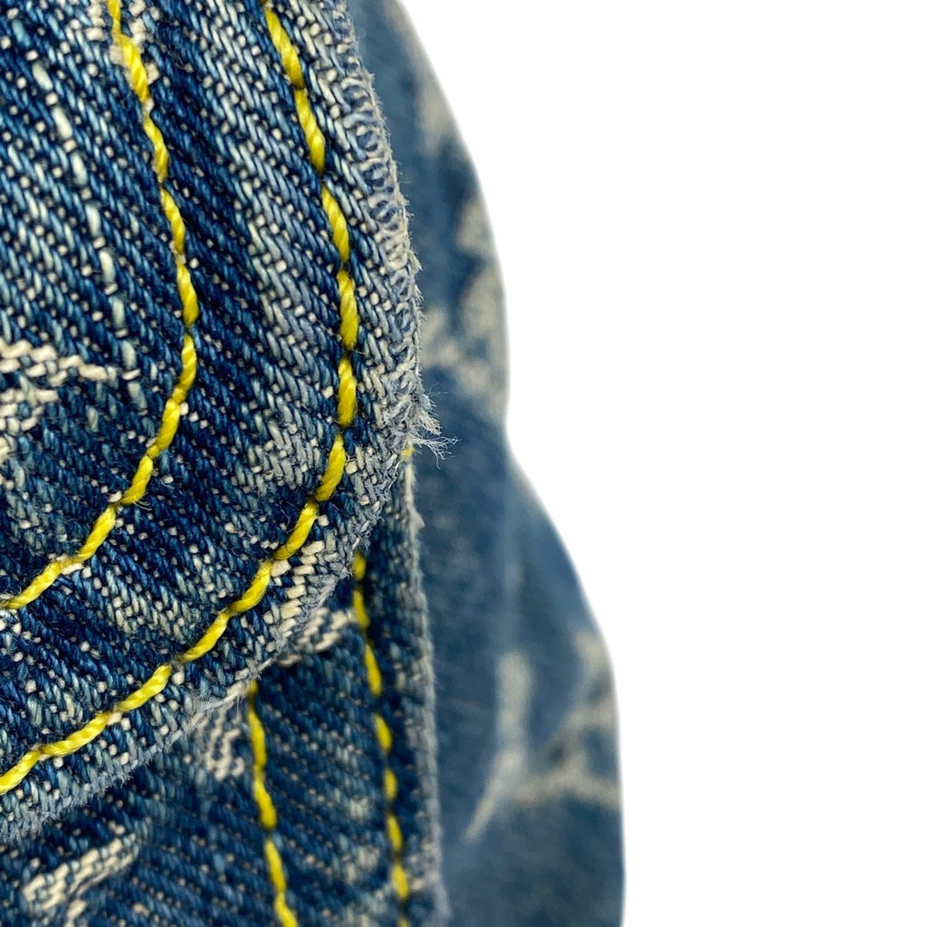 ルイ・ヴィトン バギー GM 斜め掛け ショルダーバッグ モノグラムデニム ブルー M95048 レディース 【中古】brbag