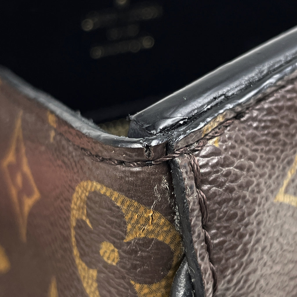 ルイ・ヴィトン フェニックス PM 手提げ ハンドバッグ モノグラム ブラウン ノワール(ブラック) M41538 レディース 【中古】brbag