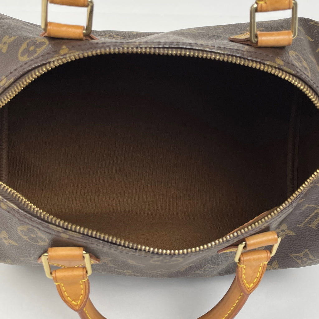 ルイ・ヴィトン スピーディ 30 ボストンバッグ 通勤 ハンドバッグ モノグラム ブラウン M41526 レディース 【中古】brbag