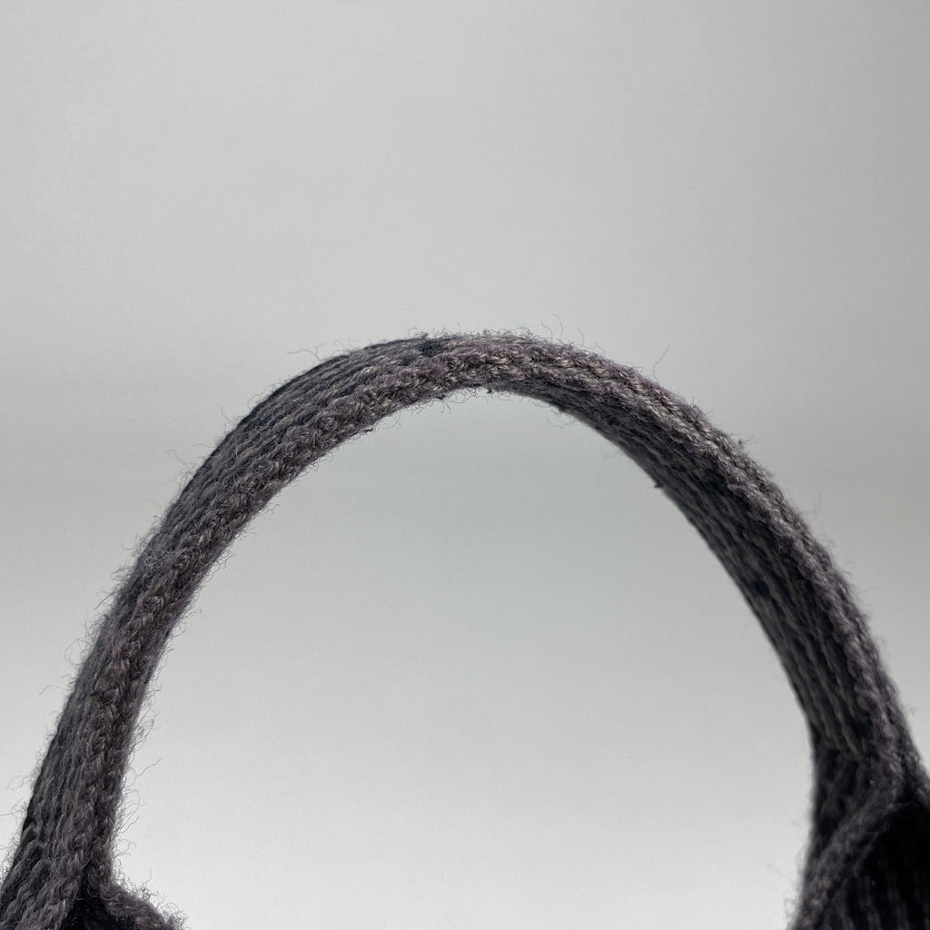 エルメス エールライン トート PM ハンドバッグ トートバッグ ナイロンキャンバス グレー レディース 【中古】brbag