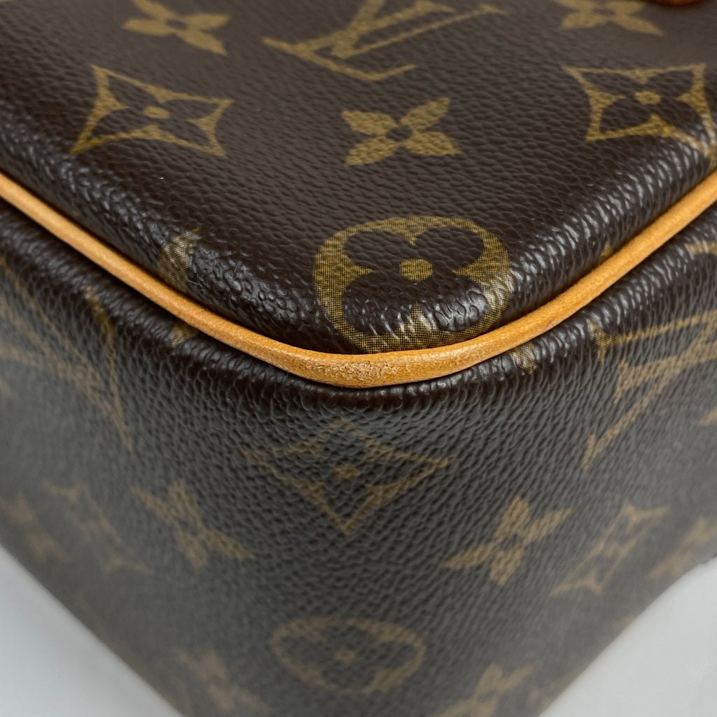 ルイ・ヴィトン シテ MM 肩掛け ショルダーバッグ モノグラム ブラウン M51182 レディース 【中古】brbag