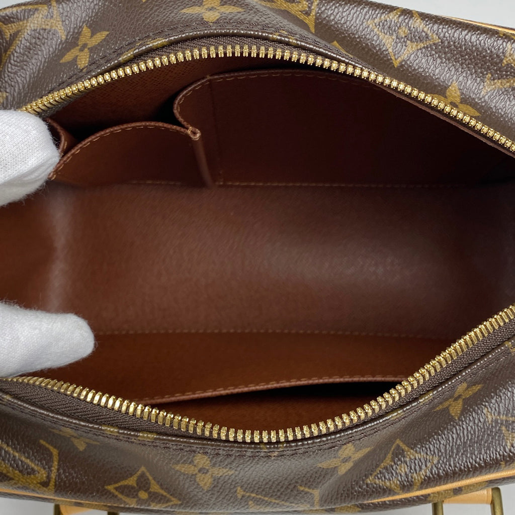 ルイ・ヴィトン シテ MM 肩掛け ショルダーバッグ モノグラム ブラウン M51182 レディース 【中古】brbag