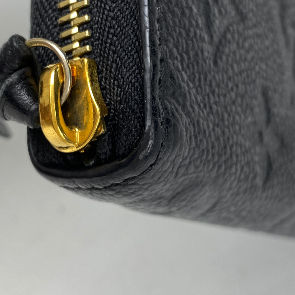 ルイ・ヴィトン ジッピーウォレット ヴェルティカル モノグラム ラウンドジップ ラウンドファスナー 長財布 トリヨン ノワール(ブラック) M69047 メンズ 【中古】brbag