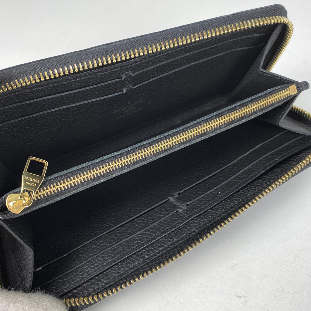 ルイ・ヴィトン ジッピーウォレット ヴェルティカル モノグラム ラウンドジップ ラウンドファスナー 長財布 トリヨン ノワール(ブラック) M69047 メンズ 【中古】brbag