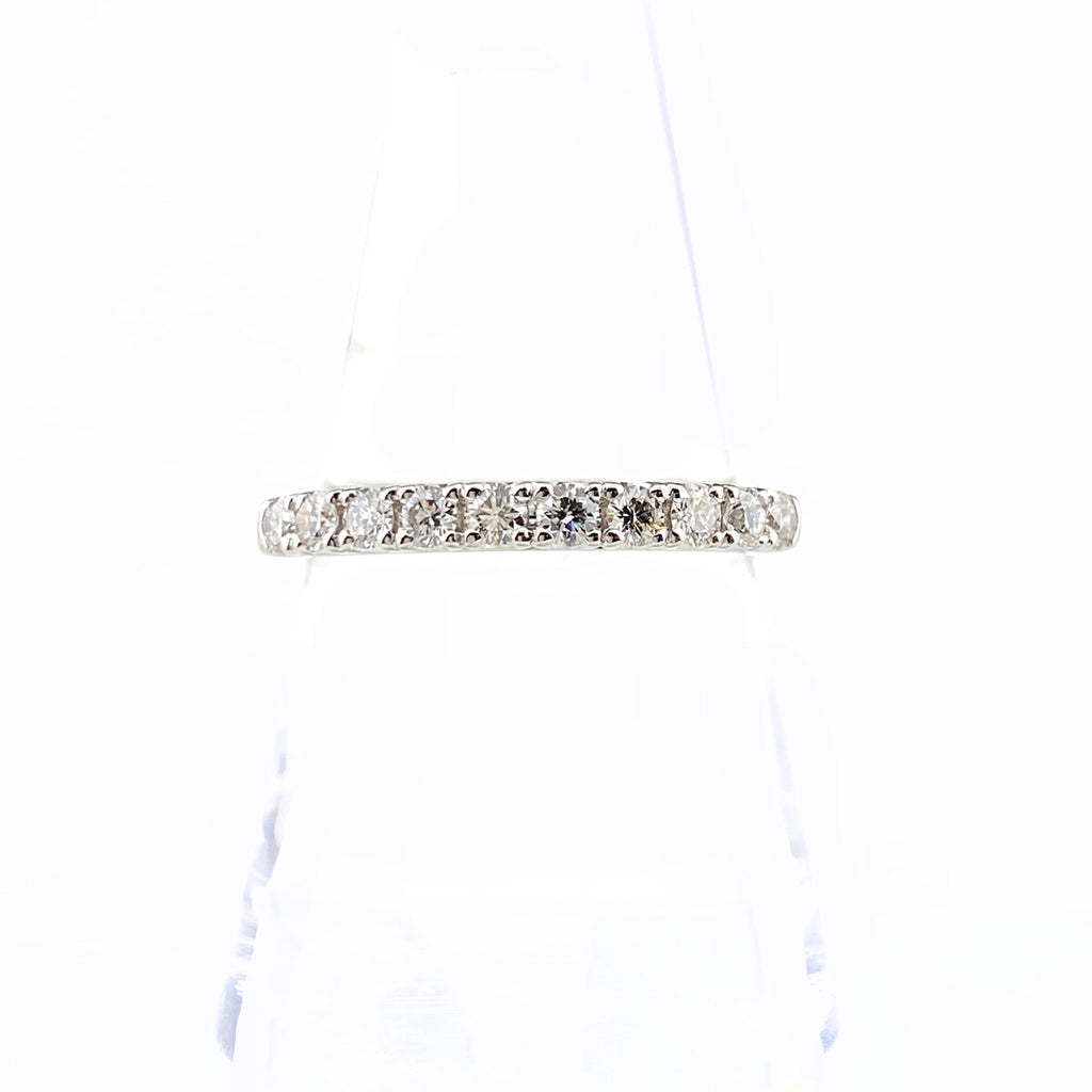 メレダイヤ デザインリング プラチナ 指輪 リング 18号 Pt900 ダイヤモンド メンズ 【中古】nbjwl