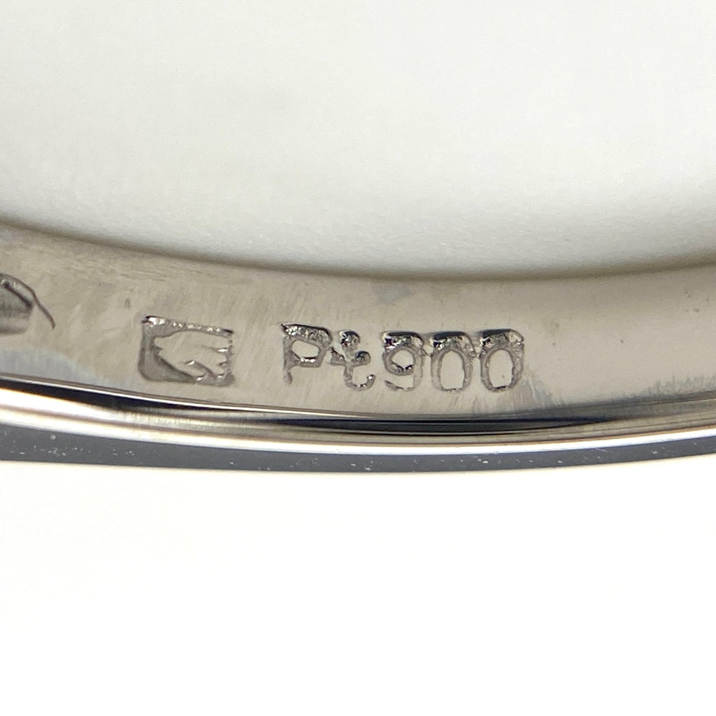 メレダイヤ デザインリング プラチナ 指輪 リング 18号 Pt900 ダイヤモンド メンズ 【中古】nbjwl