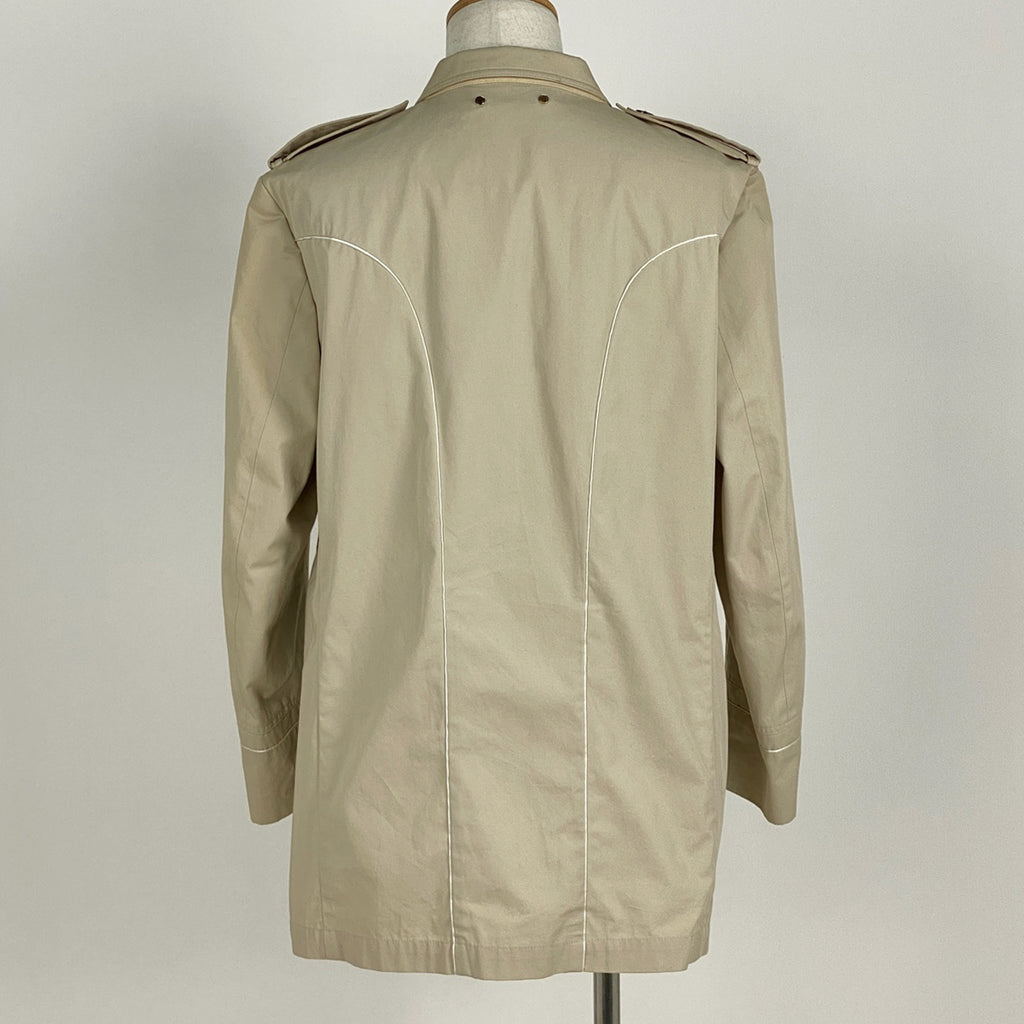 ルイ・ヴィトン ロゴボタン ジャケット テーラード コート モノグラムフラワー アウター その他ジャケット コットン ベージュ メンズ 【中古】brapp