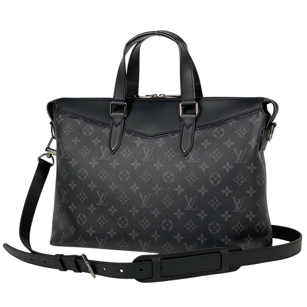 ルイ・ヴィトン エクスプローラー ブリーフケース 2WAY ショルダーバッグ ビジネスバッグ モノグラムエクリプス ノワール(ブラック) M40566 メンズ 【中古】brbag