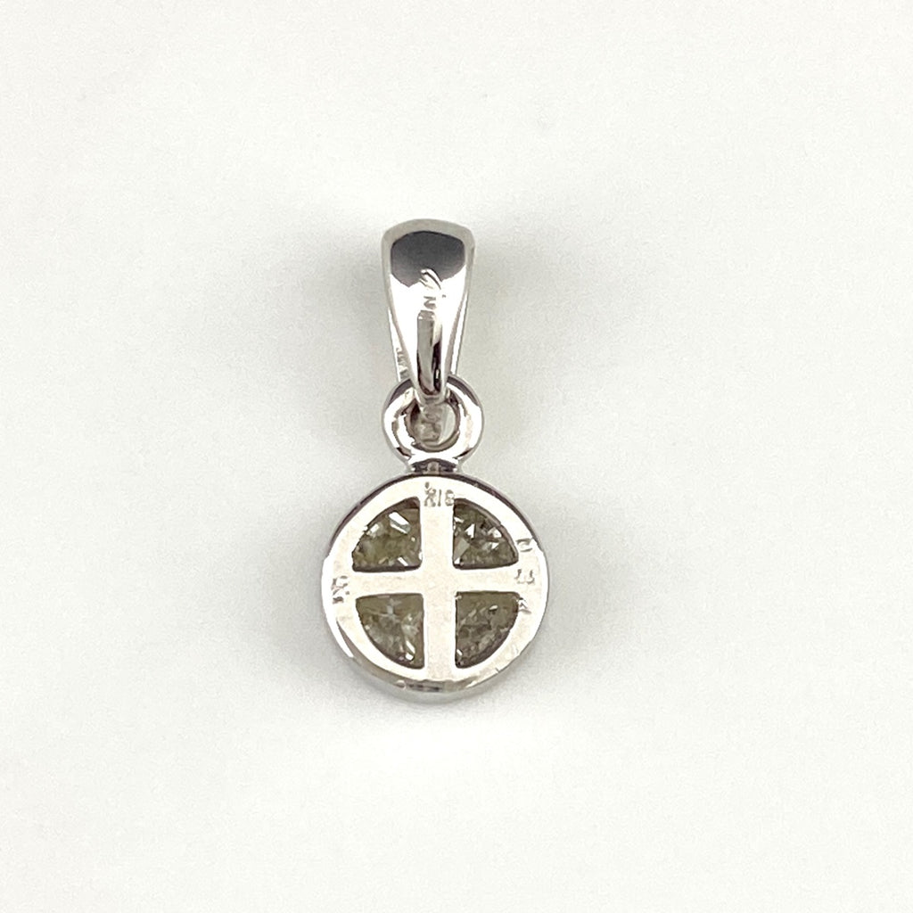 ダイヤモンド ペンダントトップ WG ホワイトゴールド ペンダントトップ K18 WG ダイヤモンド レディース 【中古】nbjwl