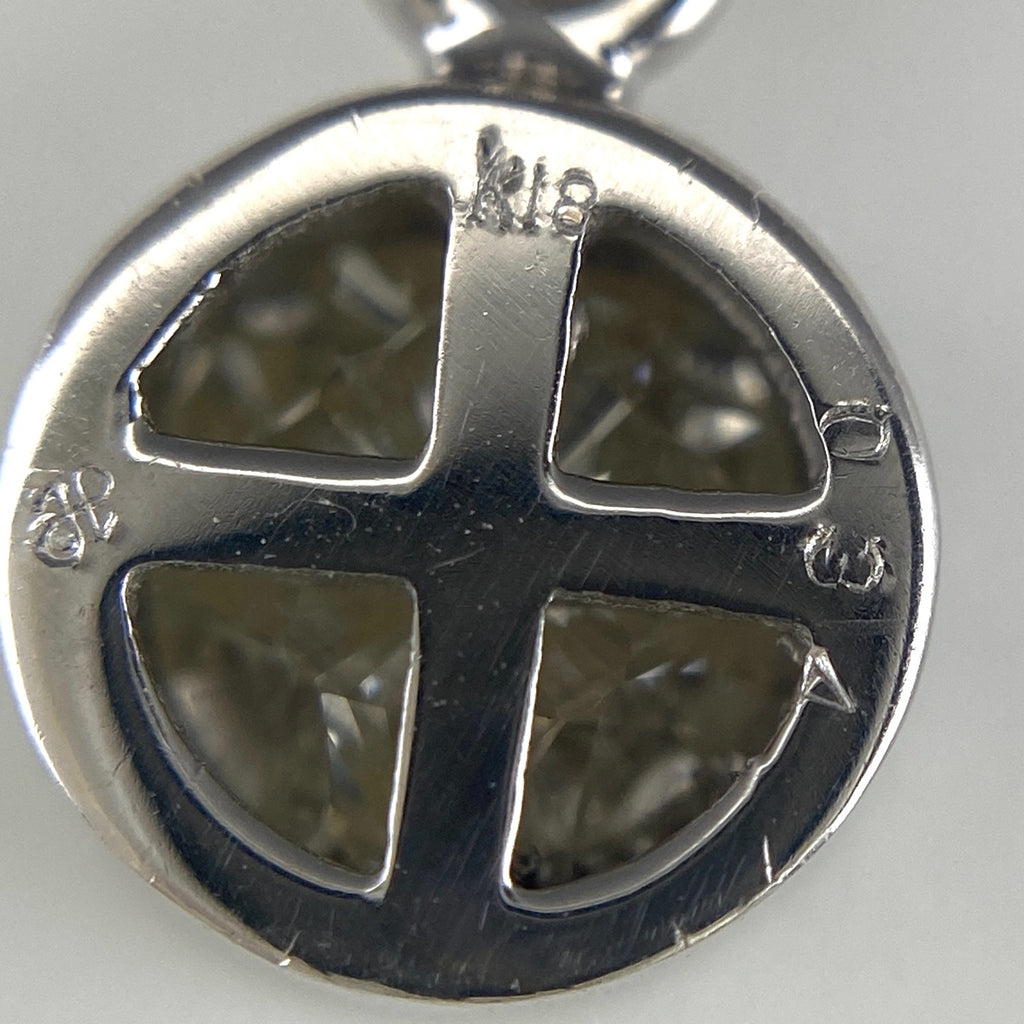 ダイヤモンド ペンダントトップ WG ホワイトゴールド ペンダントトップ K18 WG ダイヤモンド レディース 【中古】nbjwl