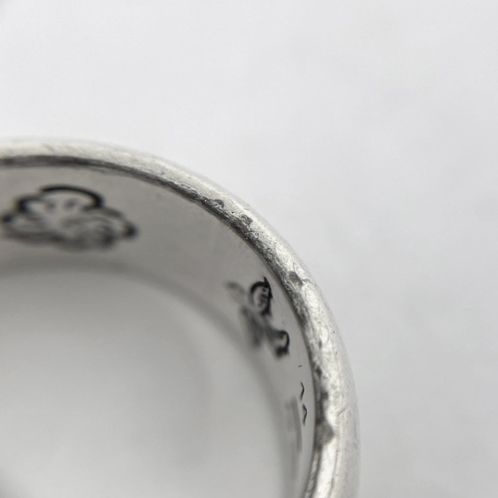 グッチ ブラインド フォーラブ リング 指輪 インターロッキングG リング 13号 シルバー925 シルバー レディース 【中古】bracc