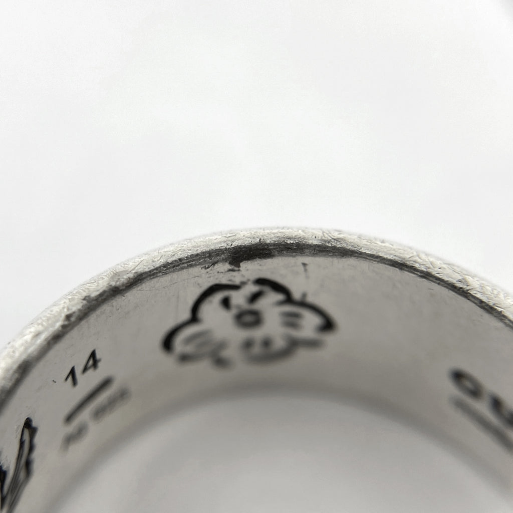 グッチ ブラインド フォーラブ リング 指輪 インターロッキングG リング 13号 シルバー925 シルバー レディース 【中古】bracc