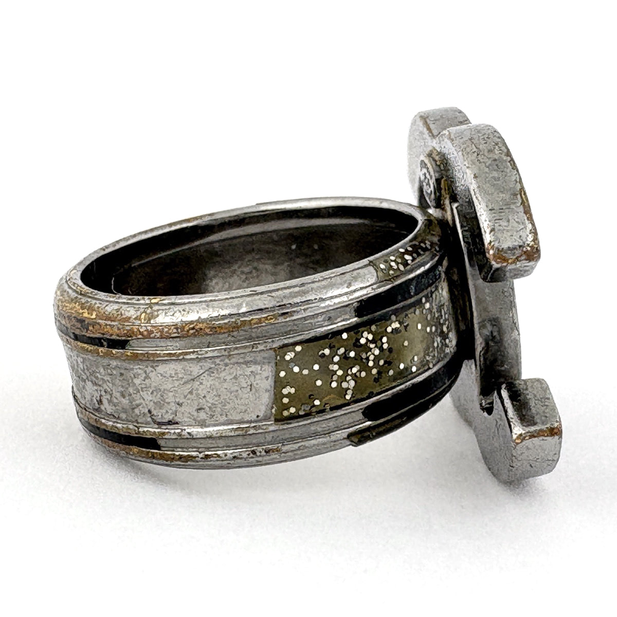 シャネル ココマーク リング CC 指輪 リング 13号 シルバーメッキ