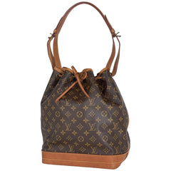 ルイ・ヴィトン ノエ ワンショルダー 肩掛け 巾着型 ショルダーバッグ モノグラム ブラウン M42224 レディース ブランドバッグ・小物 【中古】brbag