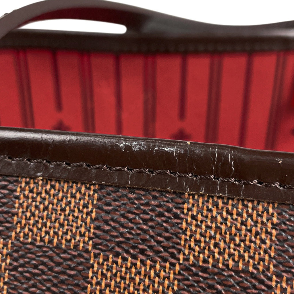 ルイ・ヴィトン ネヴァーフル MM ショルダーバッグ ショッピング トートバッグ ダミエ ブラウン N51105 レディース 【中古】brbag