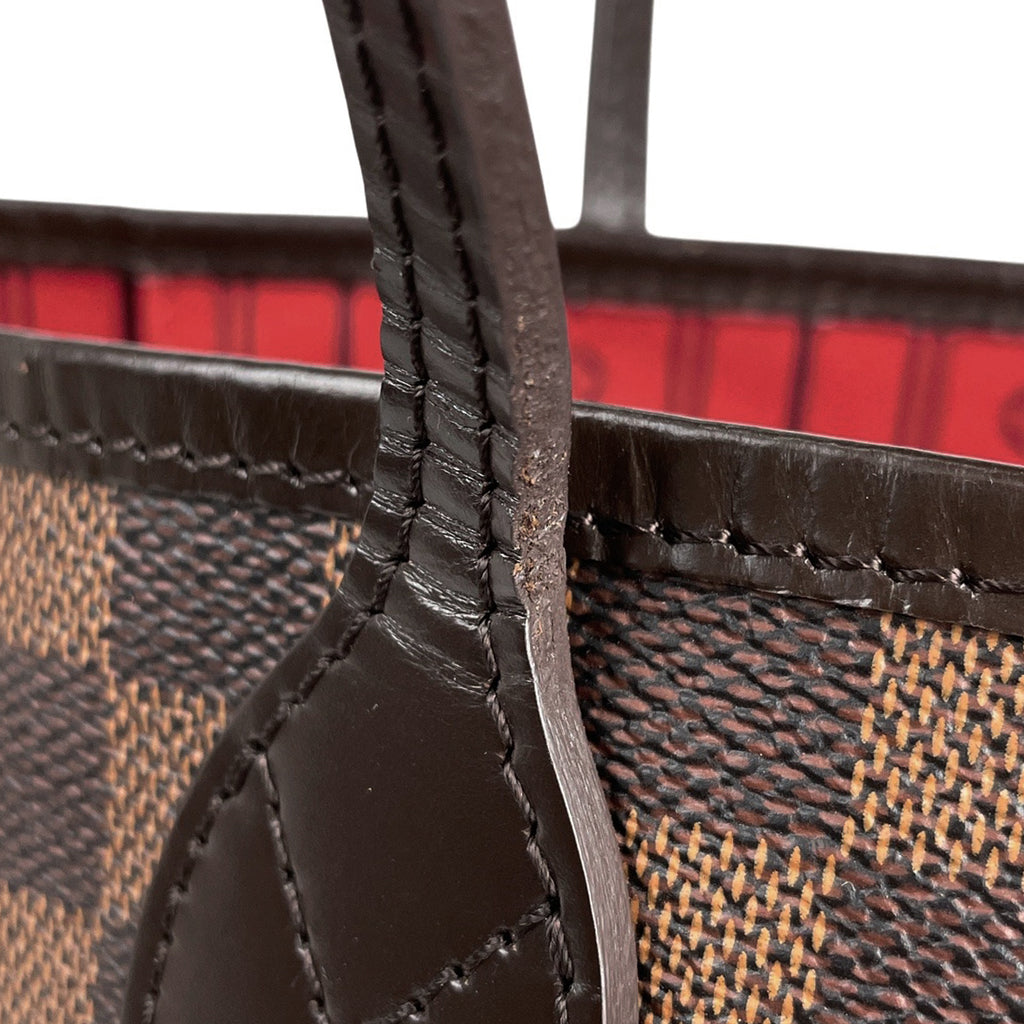 ルイ・ヴィトン ネヴァーフル MM ショルダーバッグ ショッピング トートバッグ ダミエ ブラウン N51105 レディース 【中古】brbag