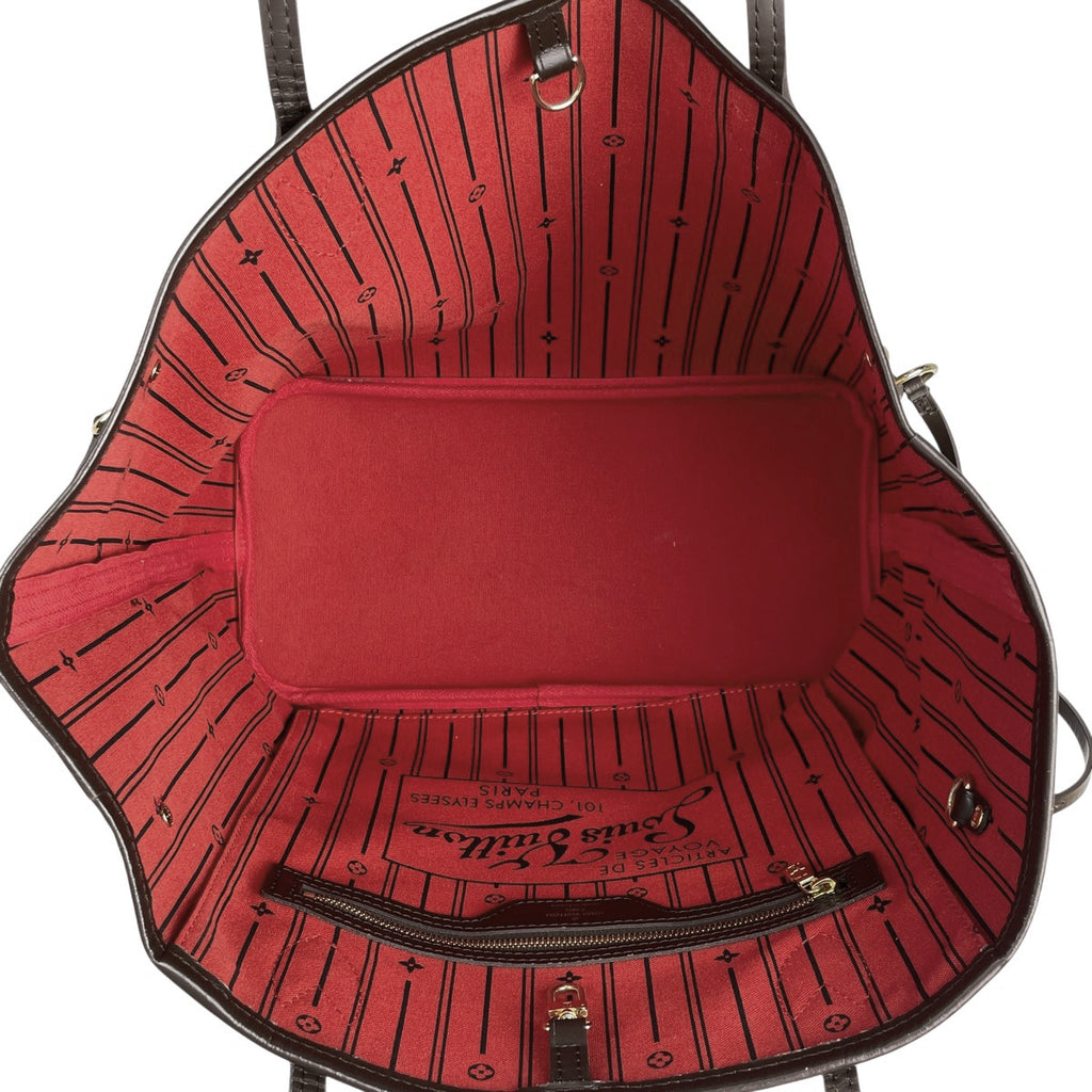 ルイ・ヴィトン ネヴァーフル MM ショルダーバッグ ショッピング トートバッグ ダミエ ブラウン N51105 レディース 【中古】brbag