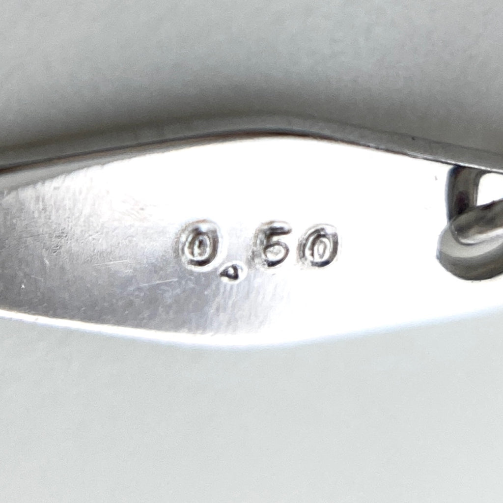 メレダイヤ デザインネックレス WG ホワイトゴールド ペンダント ネックレス K18 WG ダイヤモンド レディース 【中古】nbjwl