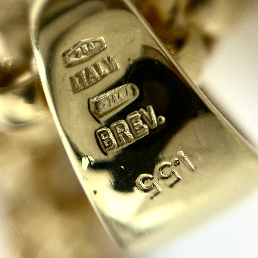 メレダイヤ デザインネックレス YG イエローゴールド ペンダント ネックレス 750 ダイヤモンド レディース 【中古】nbjwl