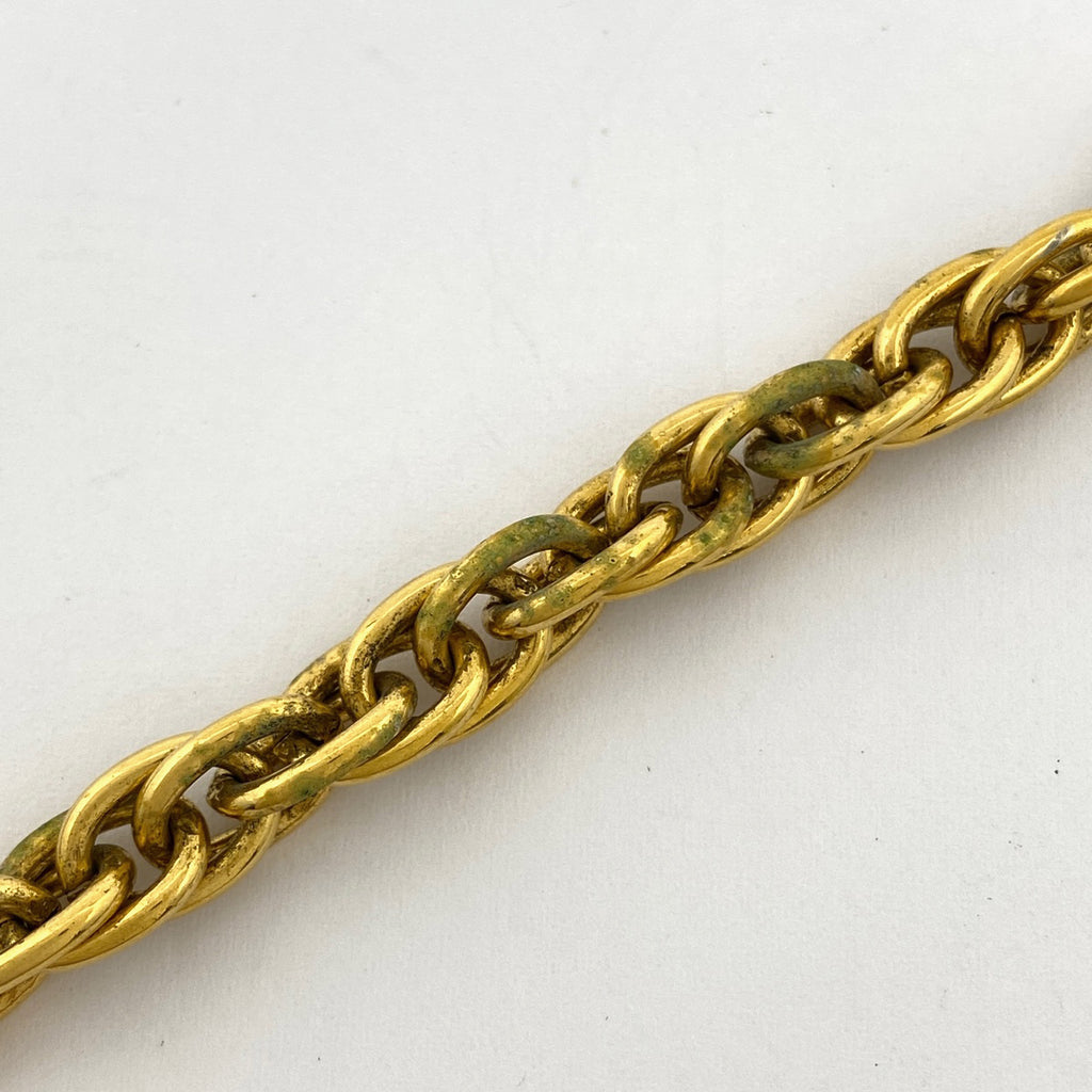 シャネル ロゴ チェーン ネックレス 31 RUE CAMBON 2連 ネックレス GP ゴールド レディース 【中古】bracc