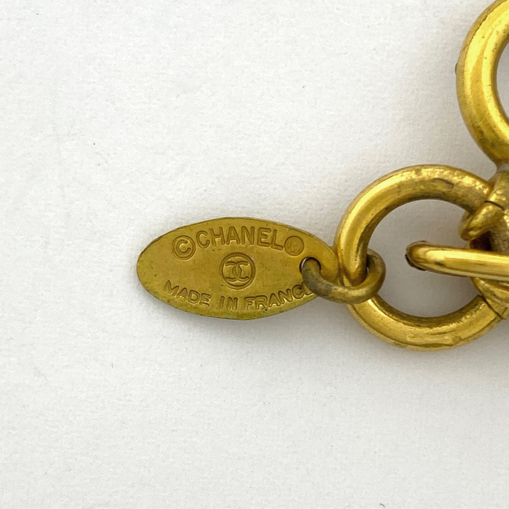 シャネル ロゴ チェーン ネックレス 31 RUE CAMBON 2連 ネックレス GP ゴールド レディース 【中古】bracc