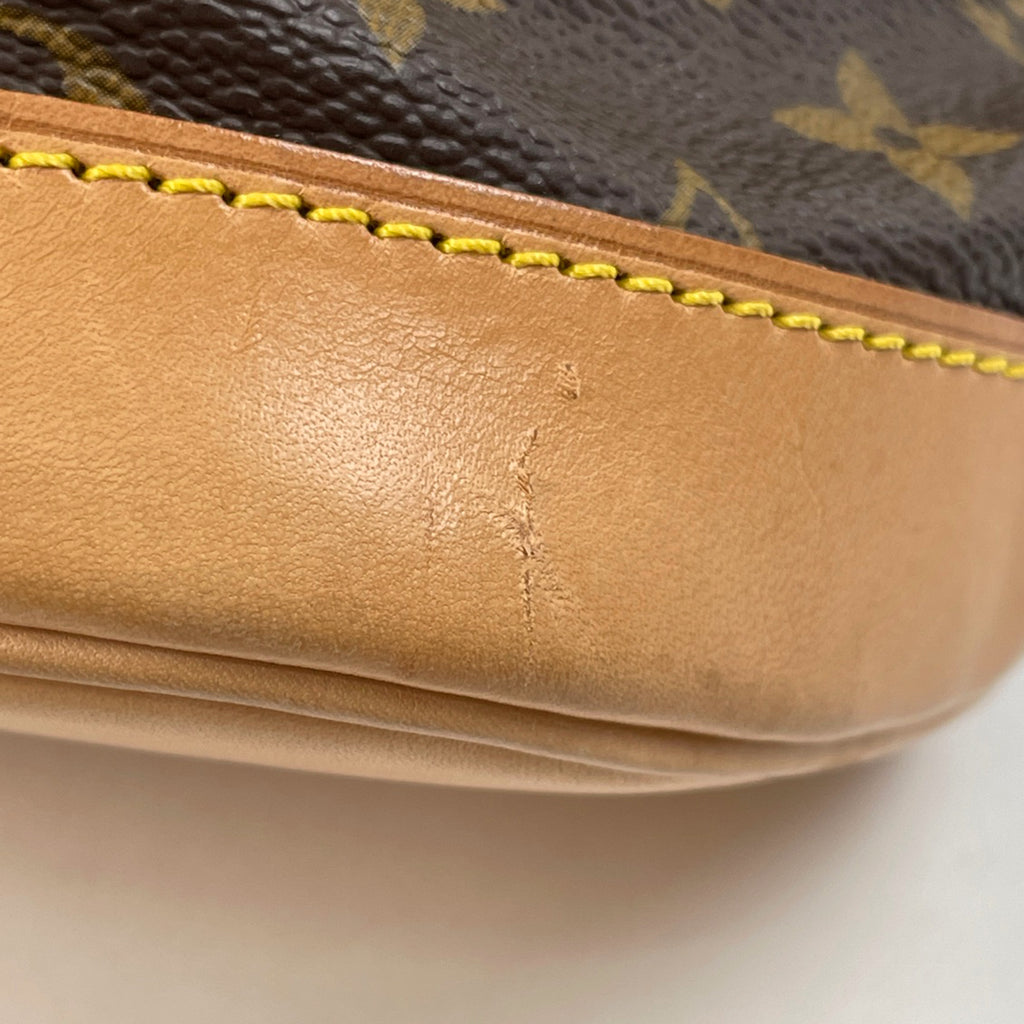 ルイ・ヴィトン モンスリ GM バックパック デイパック リュック モノグラム ブラウン M51135 レディース 【中古】brbag