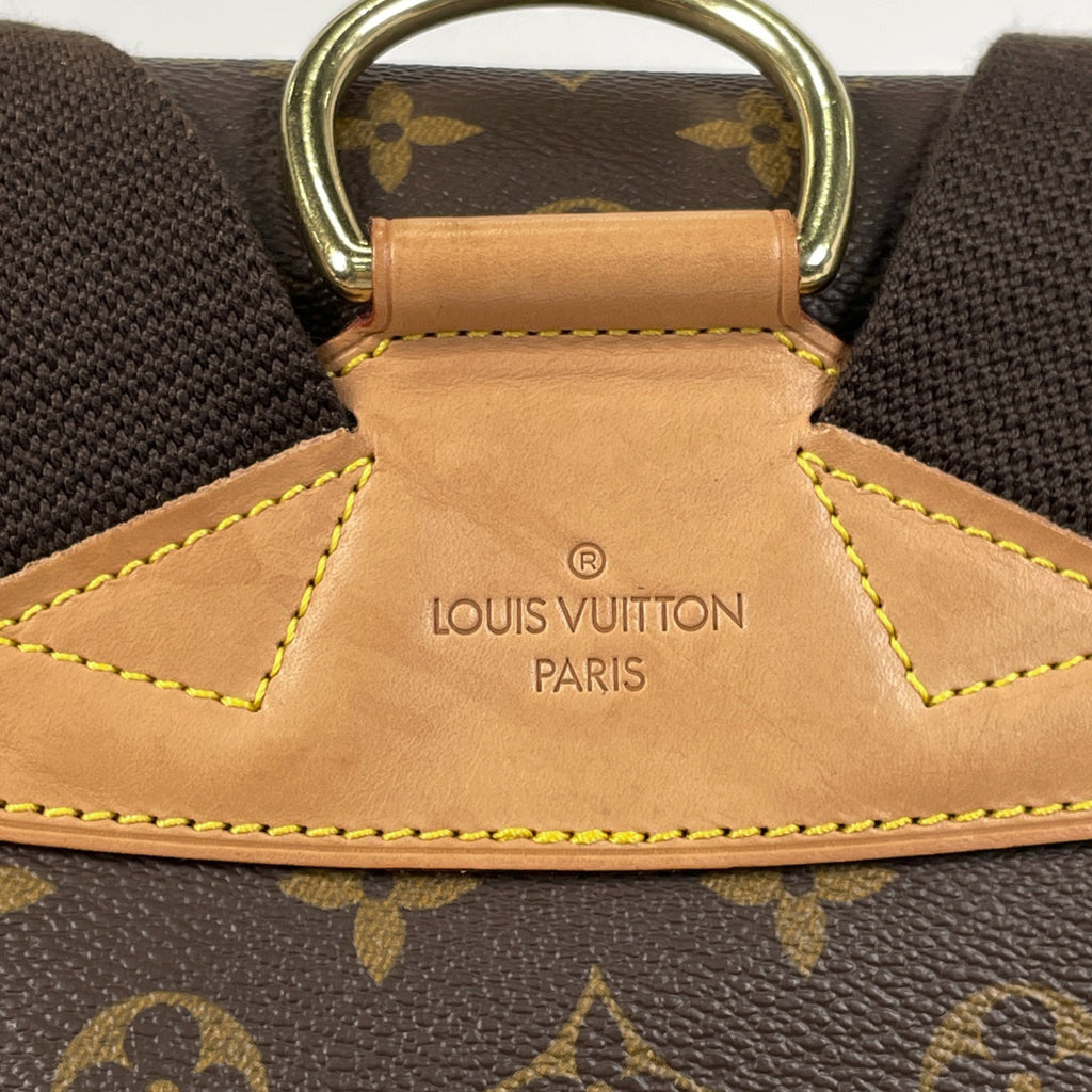 ルイ・ヴィトン モンスリ GM バックパック デイパック リュック モノグラム ブラウン M51135 レディース 【中古】brbag