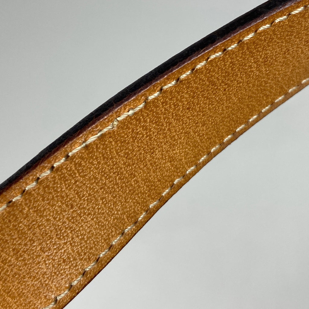 セリーヌ マカダム柄 ハンドバッグ ポーチ ハンドバッグ コーティングキャンバス ブラウン レディース 【中古】brbag