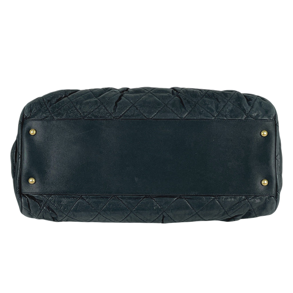 シャネル ココマーク チェーン ショルダーバッグ マトラッセ カンボン ショルダーバッグ ファブリック ブラック レディース 【中古】brbag