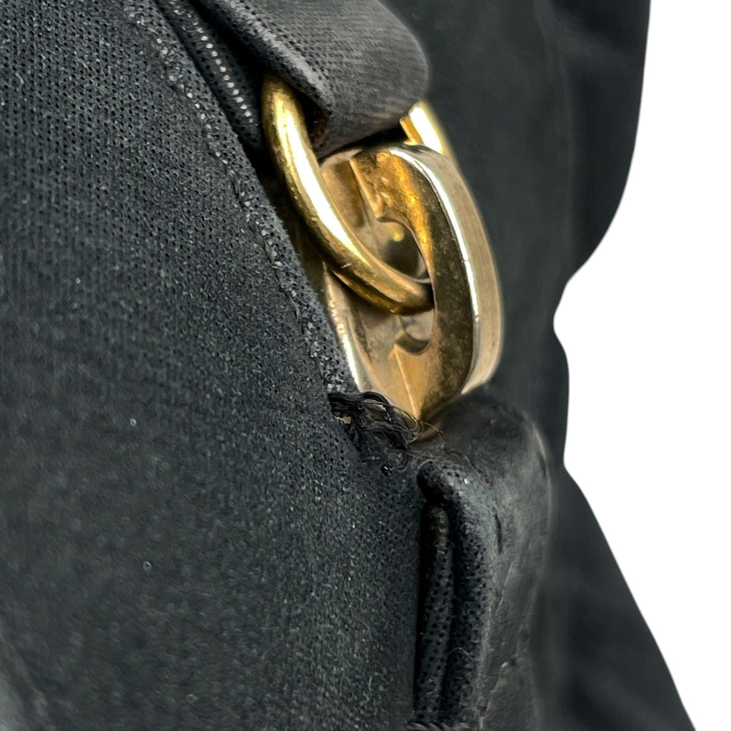 シャネル ココマーク チェーン ショルダーバッグ マトラッセ カンボン ショルダーバッグ ファブリック ブラック レディース 【中古】brbag