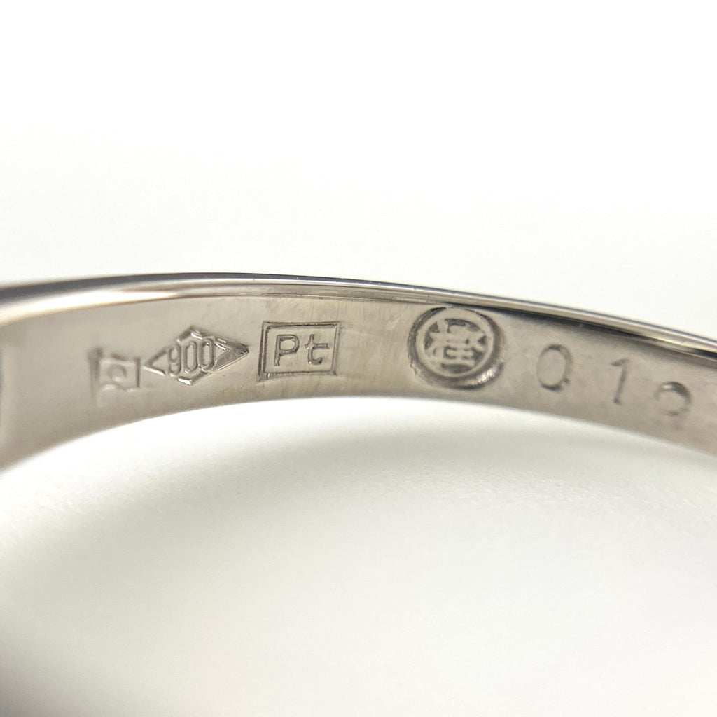 ダイヤモンド デザインリング プラチナ 指輪 リング 11号 Pt900 ダイヤモンド レディース 【中古】nbjwl